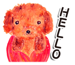 Colorful watercolor Sticker sticker #8797397