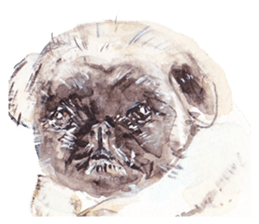 Colorful watercolor Sticker sticker #8797406