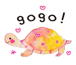 Colorful watercolor Sticker sticker #8797409