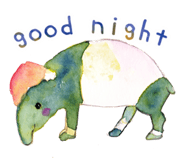 Colorful watercolor Sticker sticker #8797412