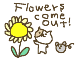 English cute cat stickers sticker #8797872