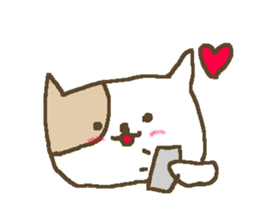 English cute cat stickers sticker #8797886