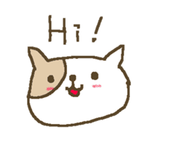 English cute cat stickers sticker #8797890