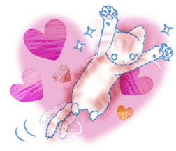 Currant- chan Sticker feat.Orange tabby sticker #8797939