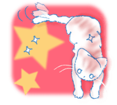 Currant- chan Sticker  feat.Orange tabby sticker #8797940