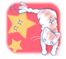 Currant- chan Sticker feat.Orange tabby sticker #8797940