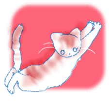 Currant- chan Sticker feat.Orange tabby sticker #8797943