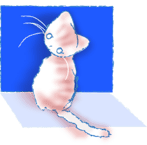 Currant- chan Sticker feat.Orange tabby sticker #8797947