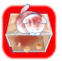 Currant- chan Sticker  feat.Orange tabby sticker #8797956