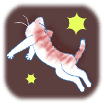 Currant- chan Sticker feat.Orange tabby sticker #8797961