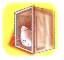 Currant- chan Sticker feat.Orange tabby sticker #8797975