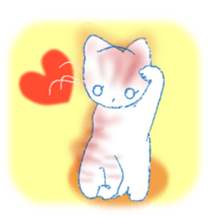 Currant- chan Sticker  feat.Orange tabby sticker #8797977