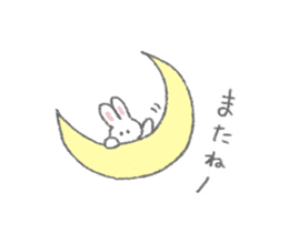 The fluffy bunny sticker sticker #8798104