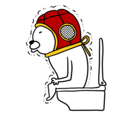 Rugger dog sticker #8799177