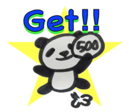 PANDA Stickers -Positive ver.- sticker #8799864