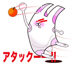 Plastic shopping bag rabbit -2 sticker #8800094