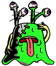 Monsters land sticker #8800144