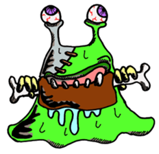 Monsters land sticker #8800167