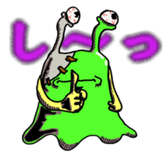 Monsters land sticker #8800169