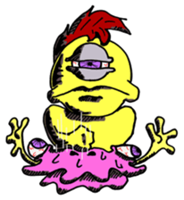 Monsters land sticker #8800171