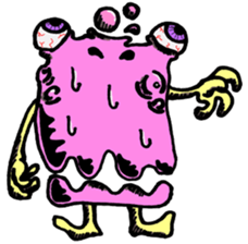 Monsters land sticker #8800176