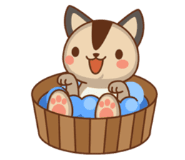 Sugar Cat Glider sticker #8800864