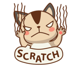 Sugar Cat Glider sticker #8800880