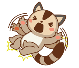 Sugar Cat Glider sticker #8800881