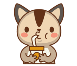 Sugar Cat Glider sticker #8800883