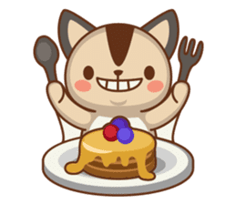 Sugar Cat Glider sticker #8800884