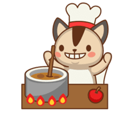 Sugar Cat Glider sticker #8800885