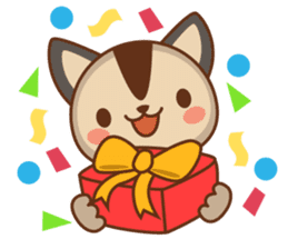 Sugar Cat Glider sticker #8800888