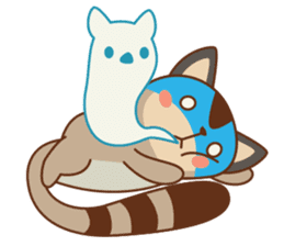 Sugar Cat Glider sticker #8800891