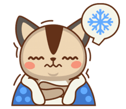 Sugar Cat Glider sticker #8800892