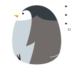 PENGUIN DARUMA sticker #8801420