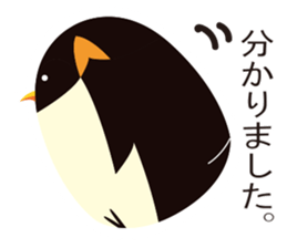 PENGUIN DARUMA sticker #8801421