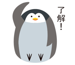 PENGUIN DARUMA sticker #8801423