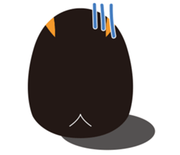PENGUIN DARUMA sticker #8801426