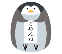 PENGUIN DARUMA sticker #8801427