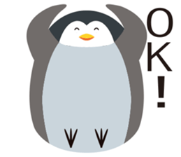 PENGUIN DARUMA sticker #8801430
