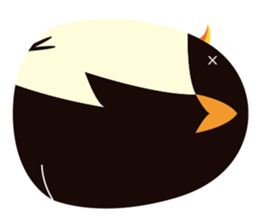 PENGUIN DARUMA sticker #8801440