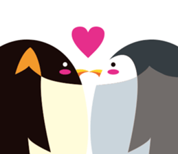 PENGUIN DARUMA sticker #8801451