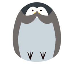 PENGUIN DARUMA sticker #8801454