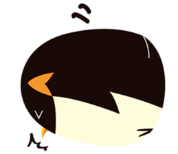 PENGUIN DARUMA sticker #8801456