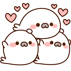 Lively and happy seal