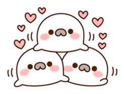 Lively and happy seal sticker #8801458