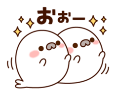 Lively and happy seal sticker #8801459