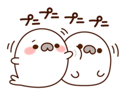 Lively and happy seal sticker #8801472