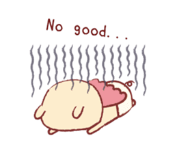 Pig & Chick of Toterapotte(English) sticker #8802144