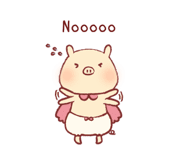 Pig & Chick of Toterapotte(English) sticker #8802172